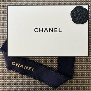 Chanel Luxury Box with Black Ribbon